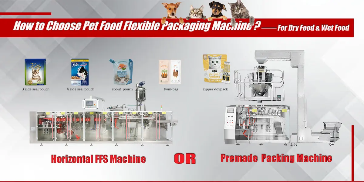 The Best Pet Food Flexible Packaging Machine