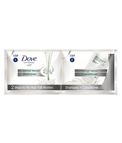 Shampoo twin sachets