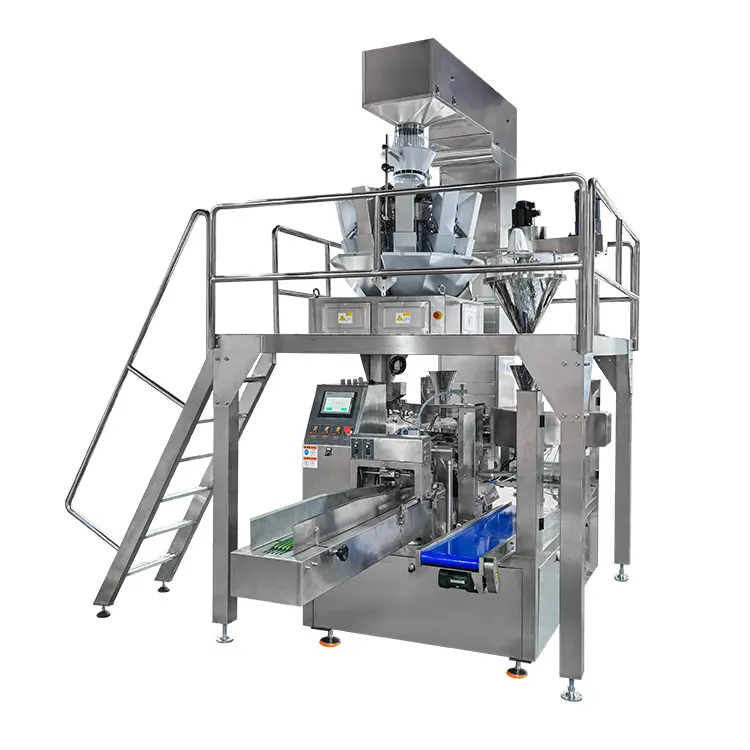 BRS Rotary Auto Premde Pouch Filling and Sealing Machine