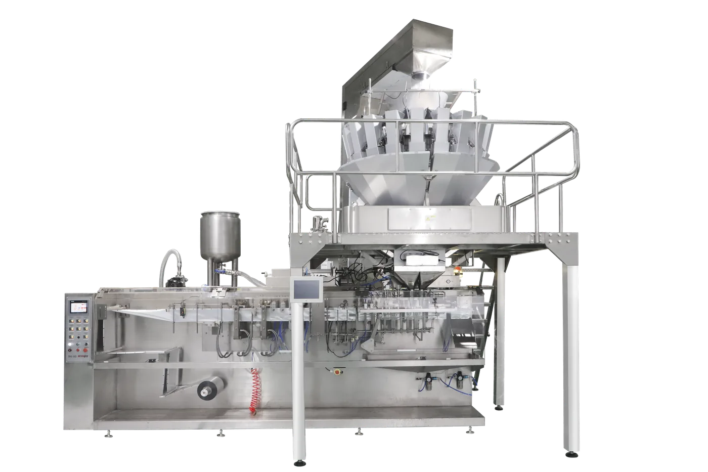 BHS-210D Dual Lane HFFS Flat Pouch Packing Machine